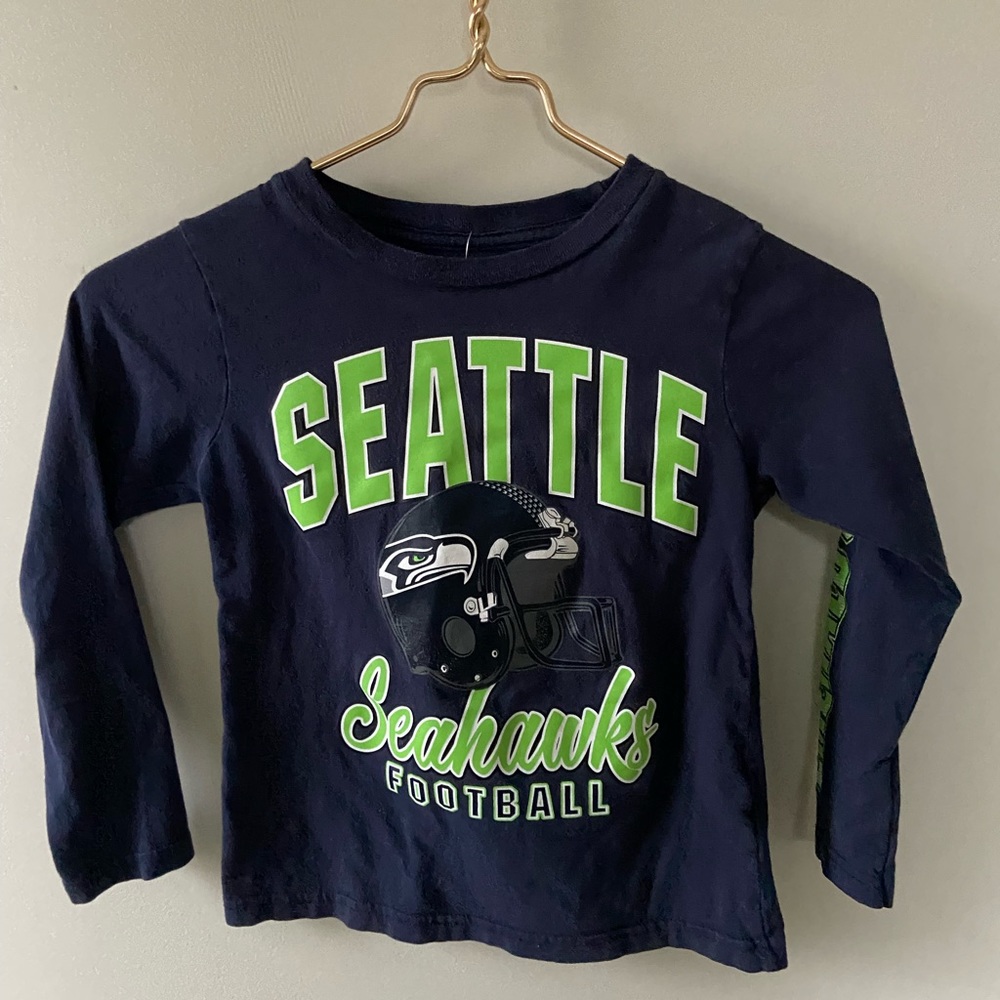 Seattle Seahawks nfl long sleeve boys shirt